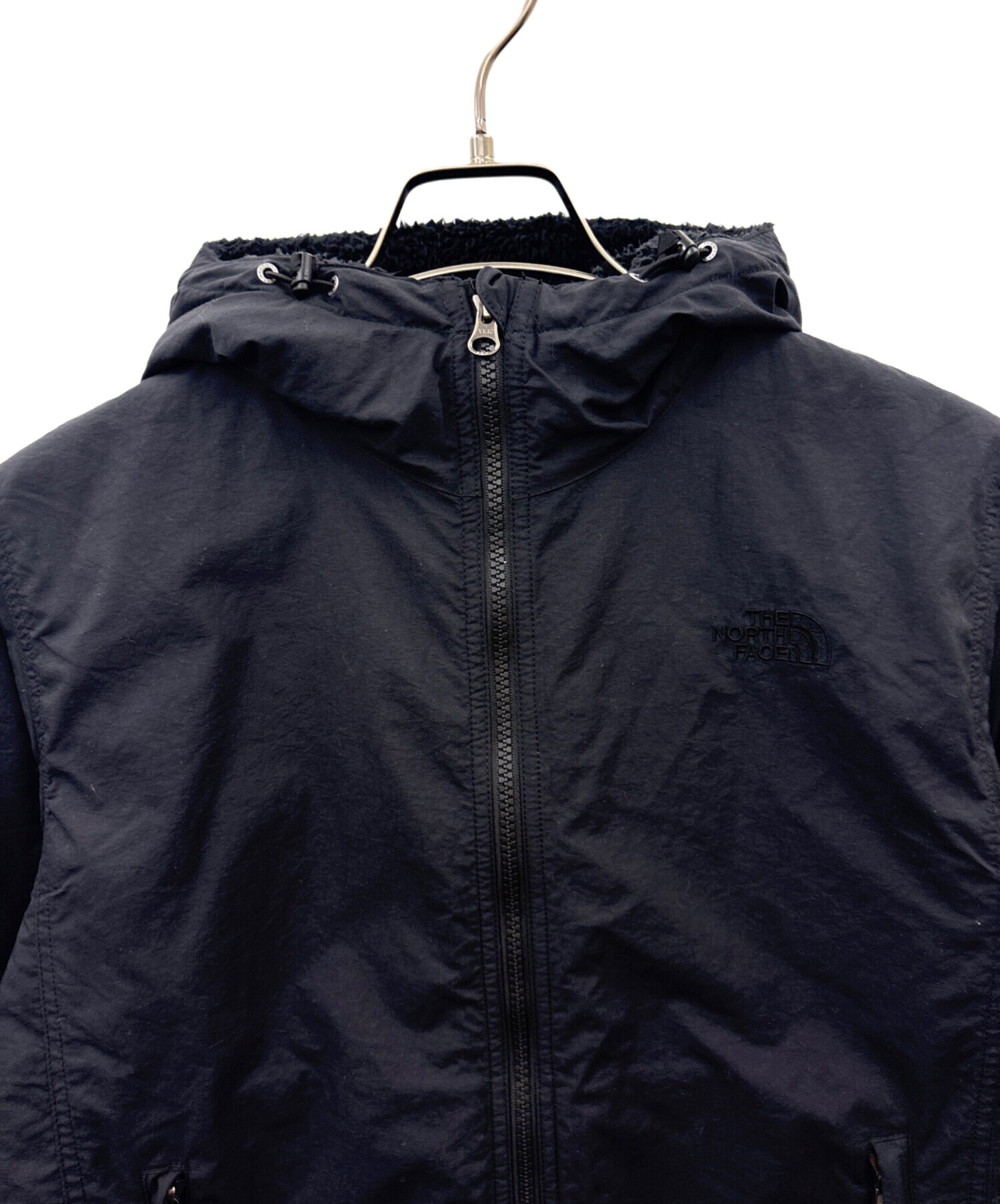 s25-a847x【中古】THE NORTH FACE ﾉｰｽﾌｪｲｽ　ｺﾝﾊﾟｸﾄ　ﾉﾏﾄﾞｼﾞｬｹｯﾄ　ﾚﾃﾞｨｰｽ　Mｻｲｽﾞ　ﾌﾞﾗｯｸ NPW72433 中古・古着通販】THE NORTH FACE (ザ ノース フェイス) THE NORTH FACE