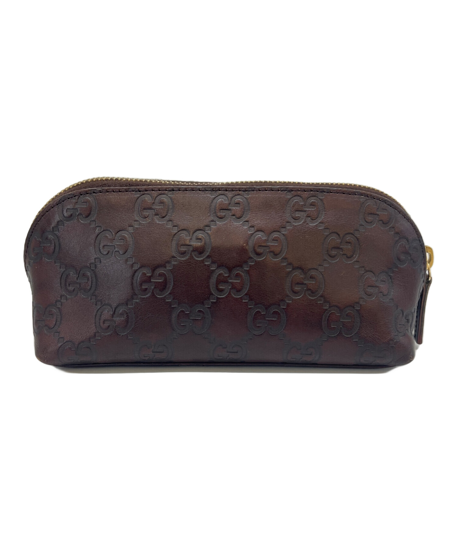 中古・古着通販】GUCCI (グッチ) GUCCI ポーチ ブラウン｜ブランド