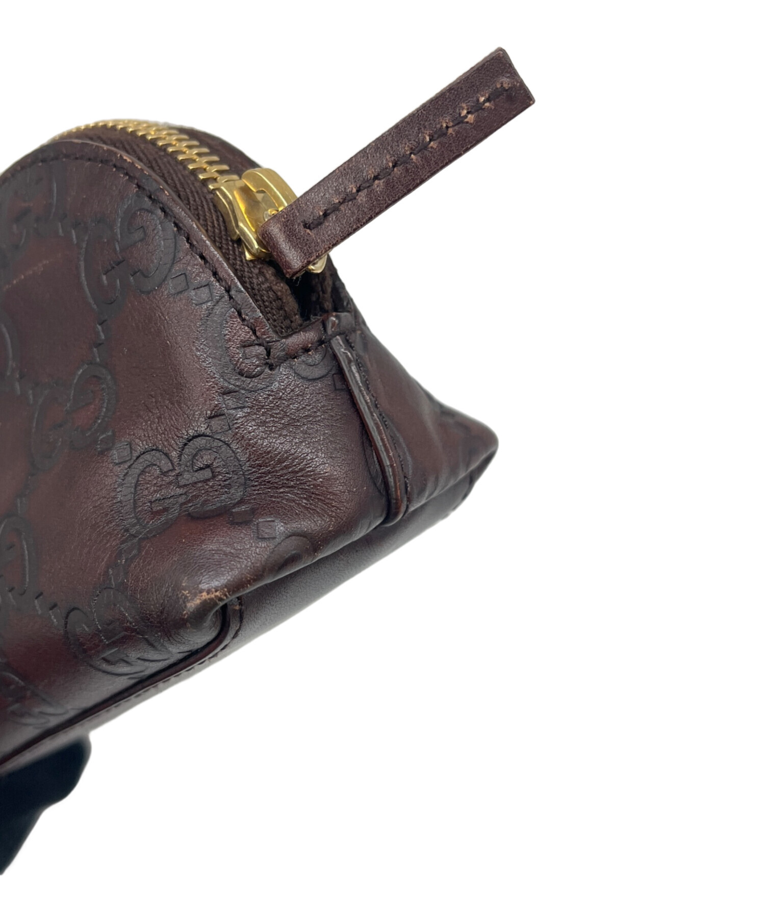 GUCCI グッチ　ポーチ　新品未使用 中古・古着通販】GUCCI (グッチ) GUCCI ポーチ ブラウン｜ブランド