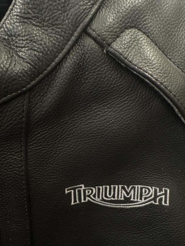 中古・古着通販】triumph (トライアンフ) triumph レザージャケット