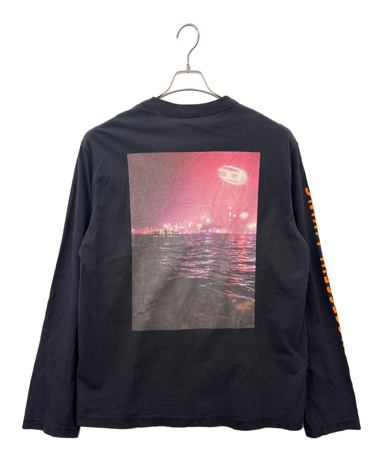中古・古着通販】DIESEL (ディーゼル) DIESEL 長袖カットソー ブラック 