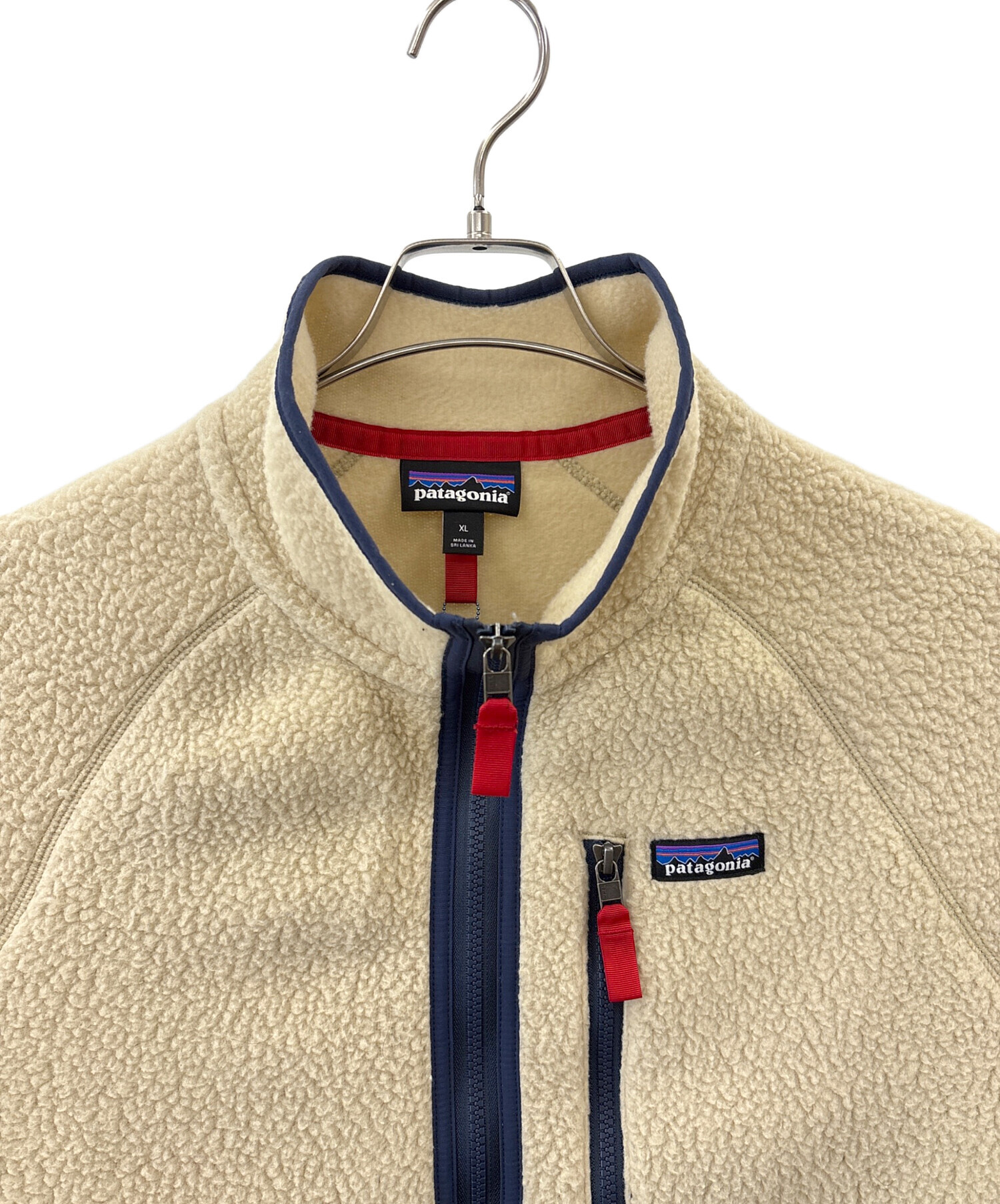 patagonia XL ナイロンジャケット ベージュ Patagonia ベージュ ナイロンジャケットコーチジャケット