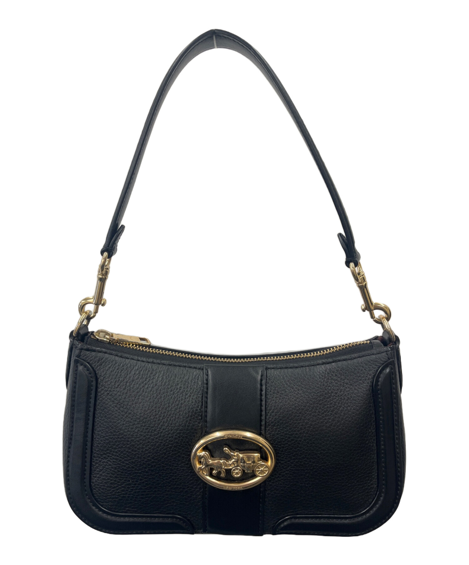 中古・古着通販】COACH (コーチ) COACH ショルダーバッグ ブラック