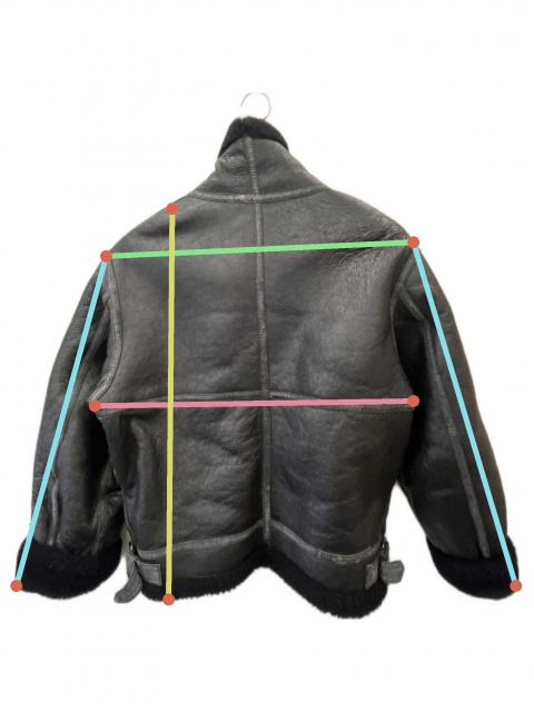 中古・古着通販】B-3 (ビースリー) B-3フライトジャケット ブラック