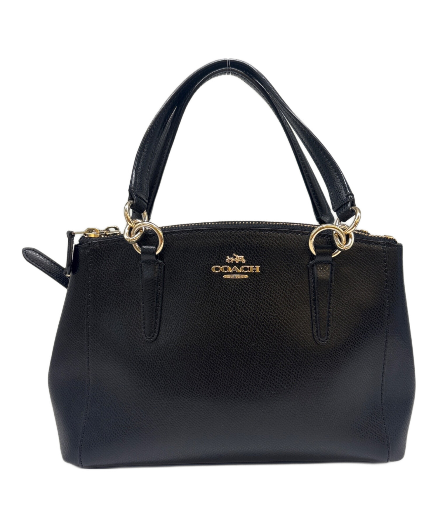 中古・古着通販】COACH (コーチ) COACH 2WAYショルダーバッグ ブラック 