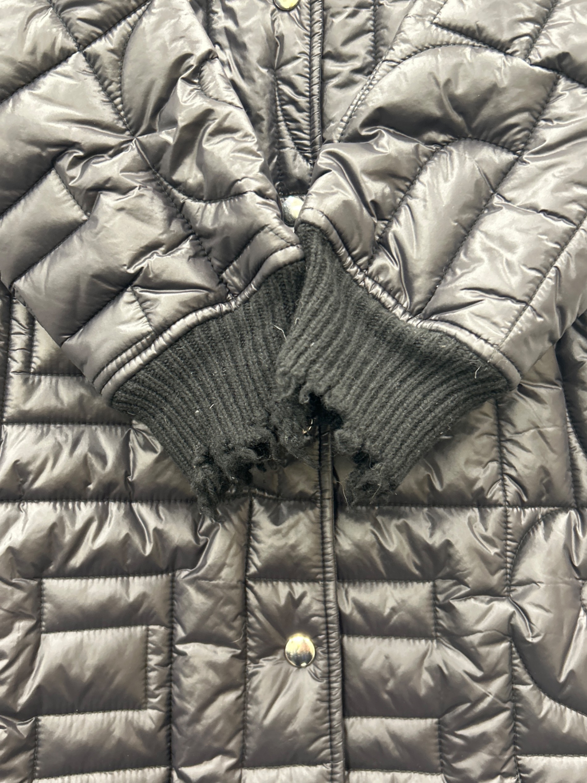 ふうこ期間限定値下げ！DIESEL ロゴキルティング ビッグサイズ ロング 中古・古着通販】DIESEL (ディーゼル) キルティングコート ブラック