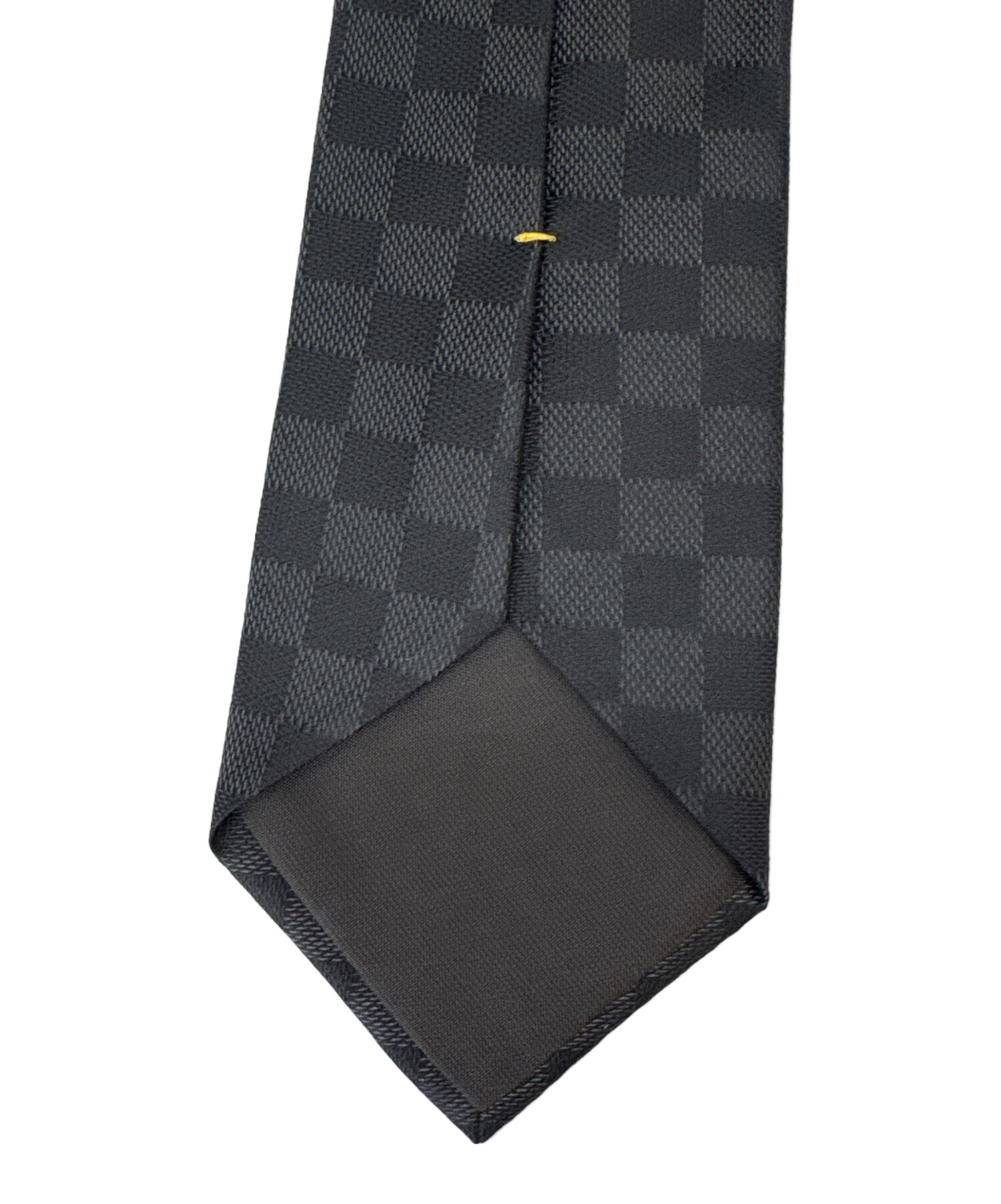 未使用 ルイ・ヴィトン LOUIS VUITTON ブラック ネクタイ 中古・古着通販】LOUIS VUITTON (ルイ ヴィトン) LOUIS VUITTON