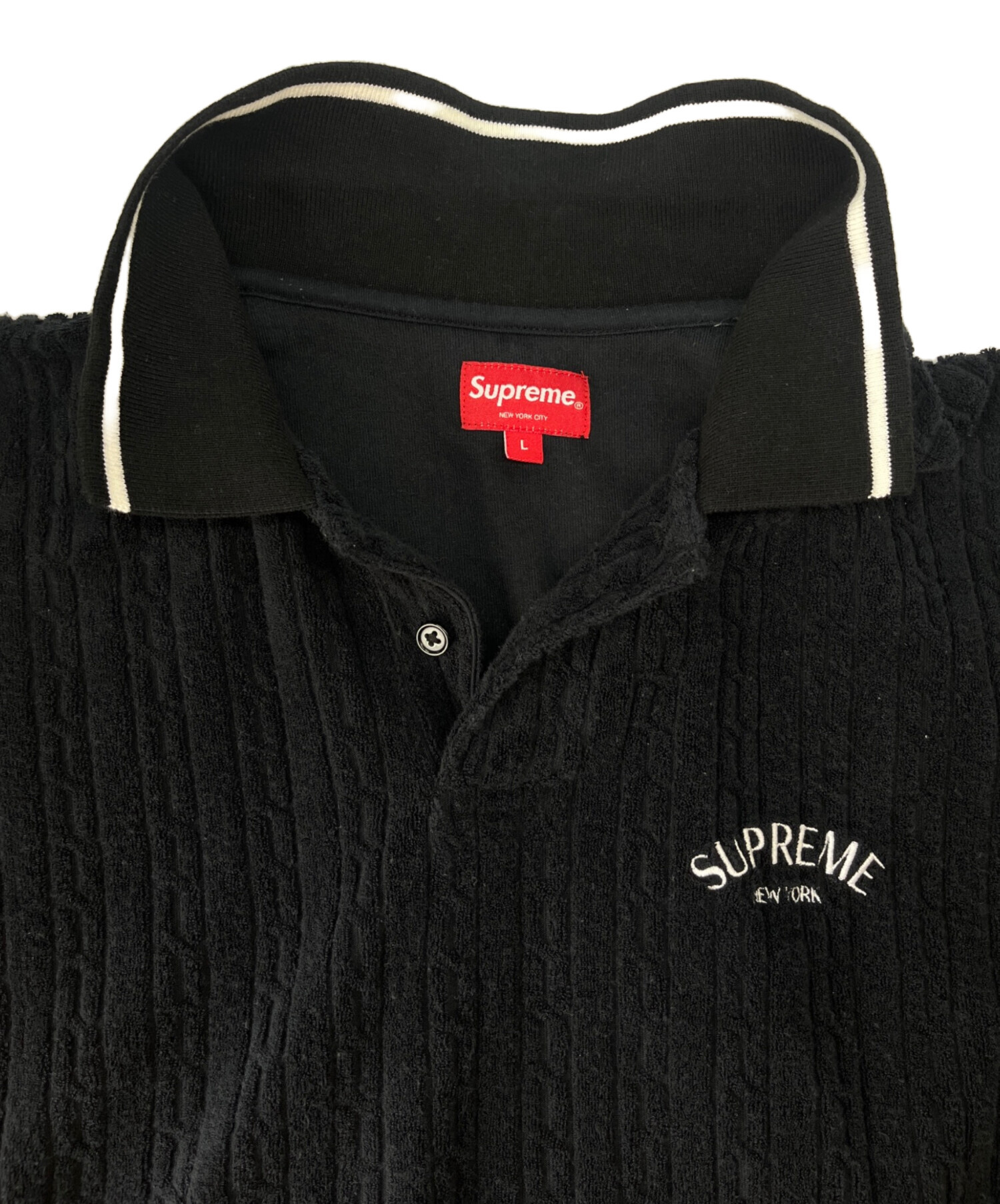 中古・古着通販】SUPREME (シュプリーム) Supreme 半袖ポロシャツ