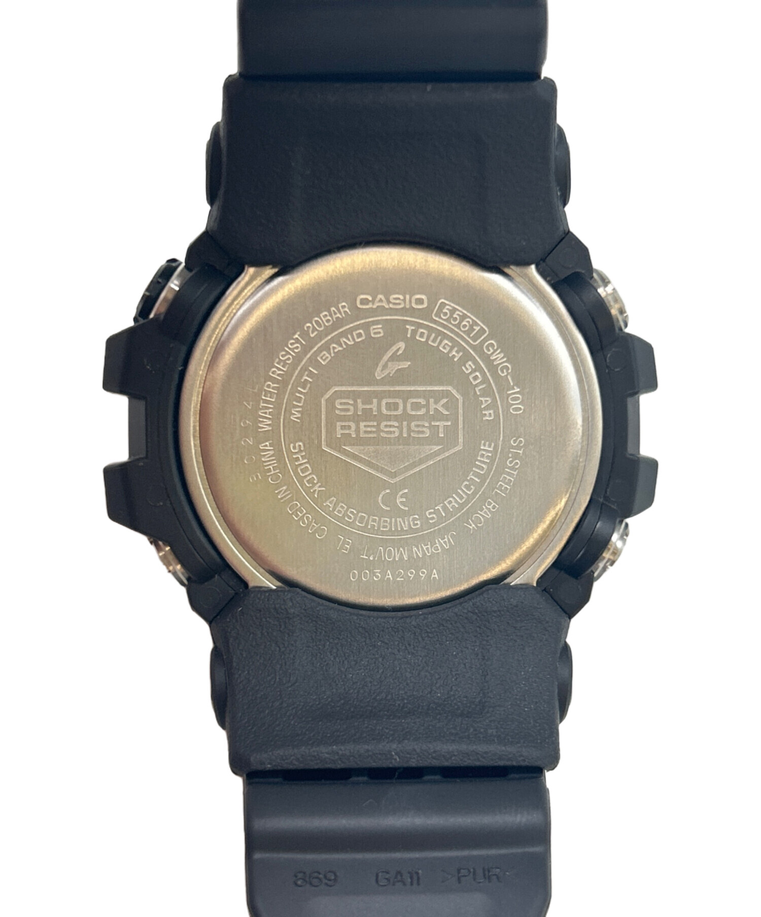 中古・古着通販】CASIO (カシオ) G-SHOCK 腕時計 ブラック｜ブランド 