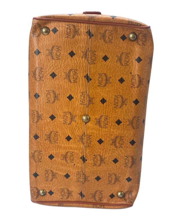 ［中古］正規品　MCM ヴィンテージ　ボストンバック 中古・古着通販】MCM (エムシーエム) MCM ボストンバッグ ブラウン
