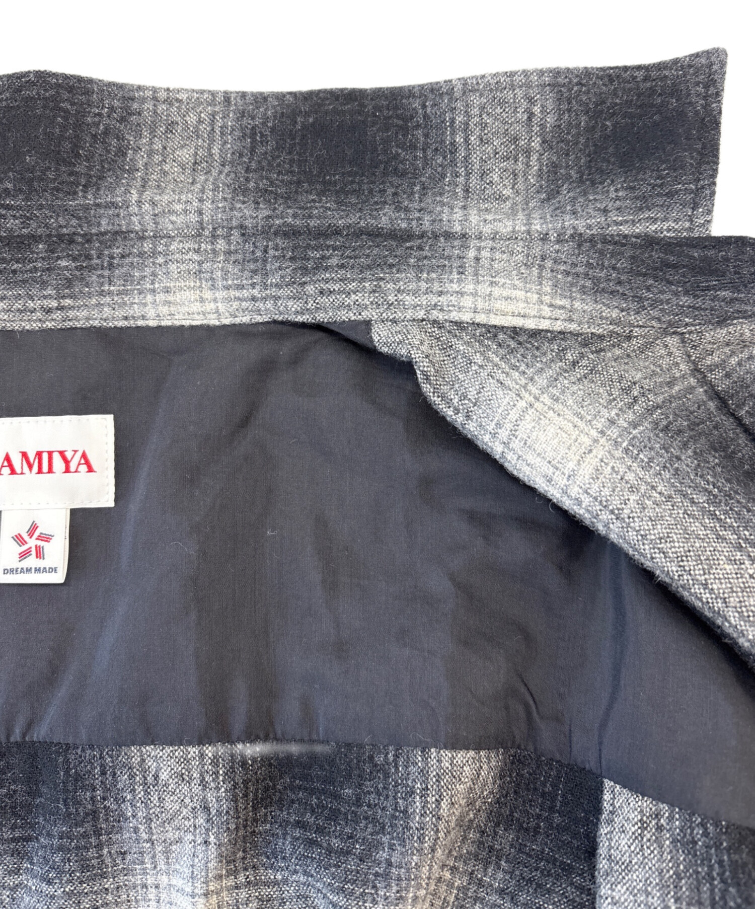 中古・古着通販】KAMIYA (カミヤ) KAMIYA Wool Check Shirt ネルシャツ