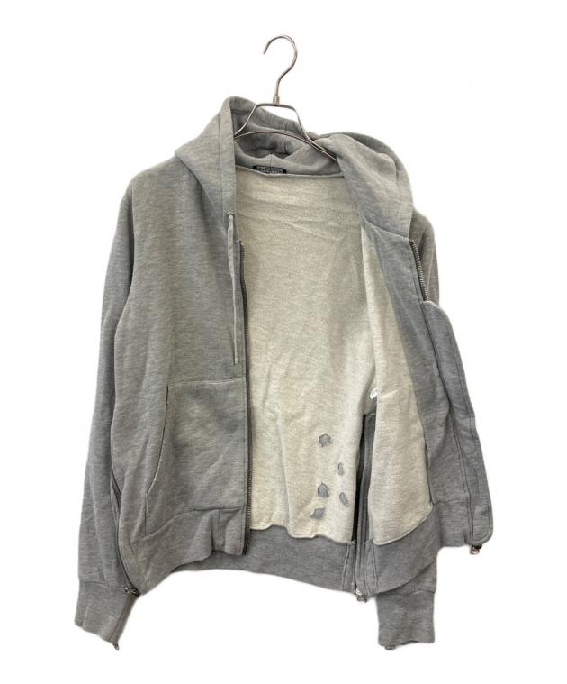 中古・古着通販】BALMAIN (バルマン) BALMAIN ダメージ加工ジップ