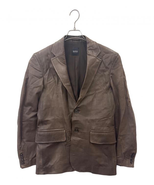 中古・古着通販】HUGO BOSS (ヒューゴ ボス) HUGO BOSS レザー