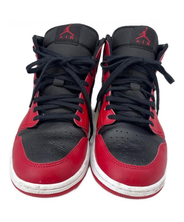 中古・古着通販】NIKE (ナイキ) NIKE Air Jordan 1 Mid Gym Red/Black