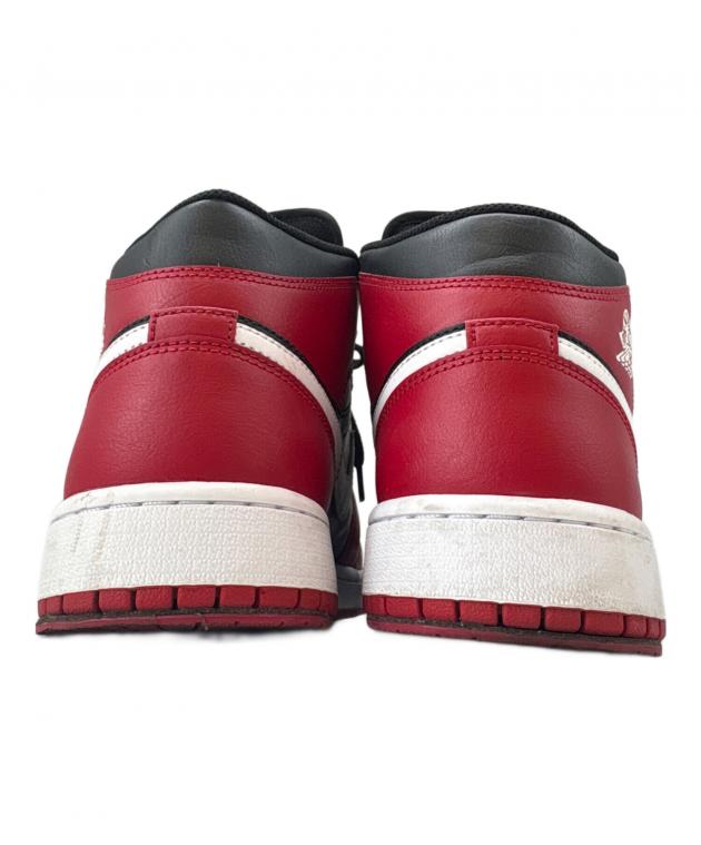 中古・古着通販】NIKE (ナイキ) NIKE Air Jordan 1 Mid Gym Red/Black
