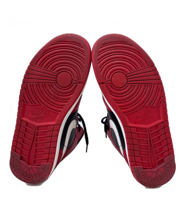 中古・古着通販】NIKE (ナイキ) NIKE Air Jordan 1 Mid Gym Red/Black