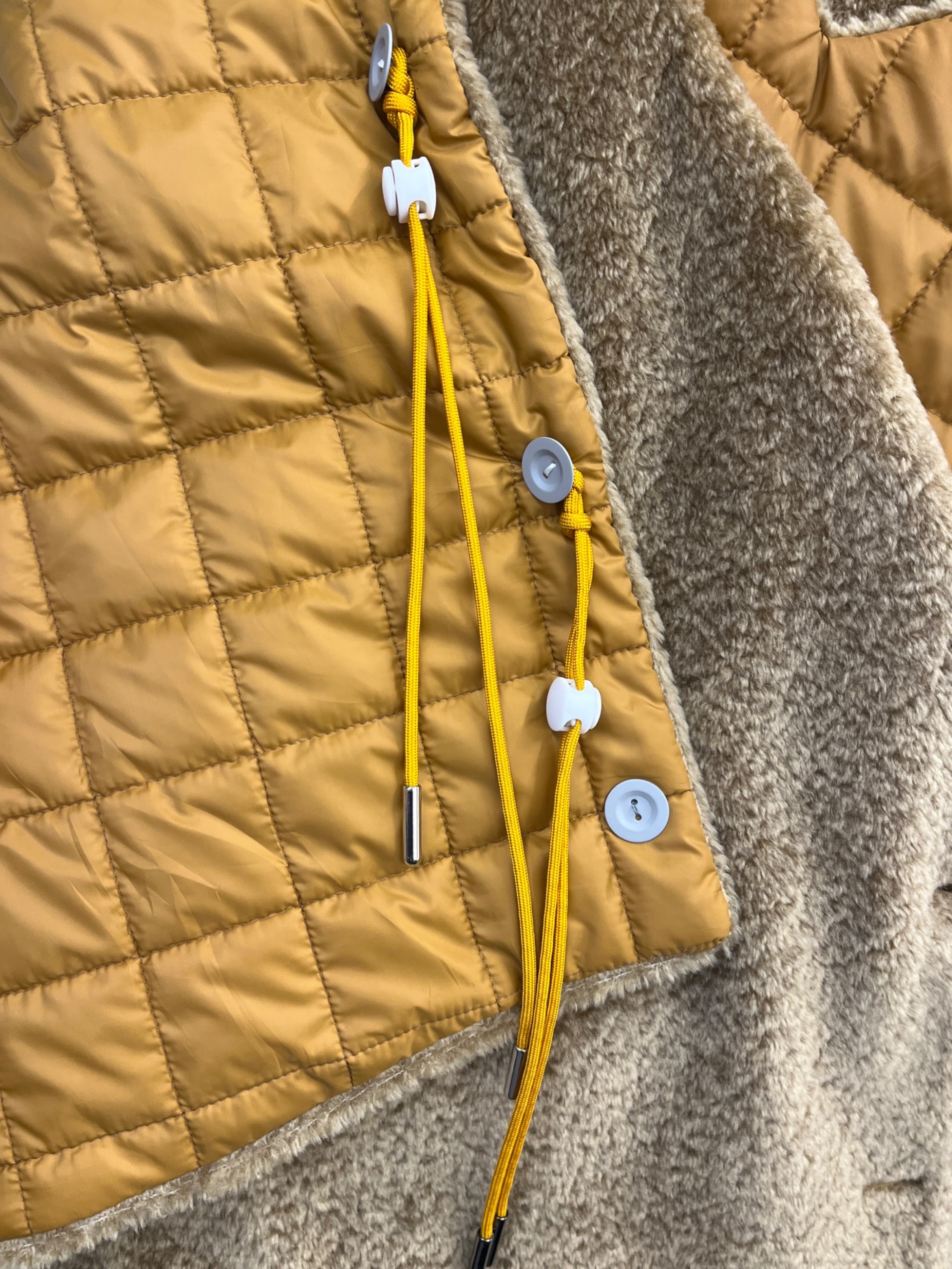 中古・古着通販】Sillage (シアージ) Sillage Quilt Apron Vest ボア