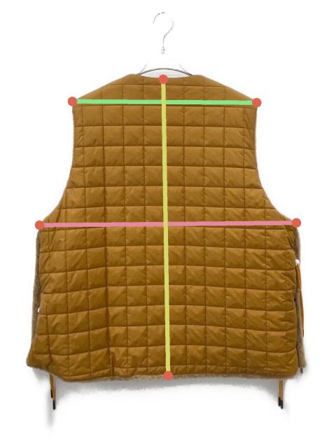 中古・古着通販】Sillage (シアージ) Sillage Quilt Apron Vest ボア