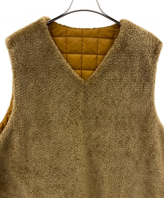 中古・古着通販】Sillage (シアージ) Sillage Quilt Apron Vest ボア
