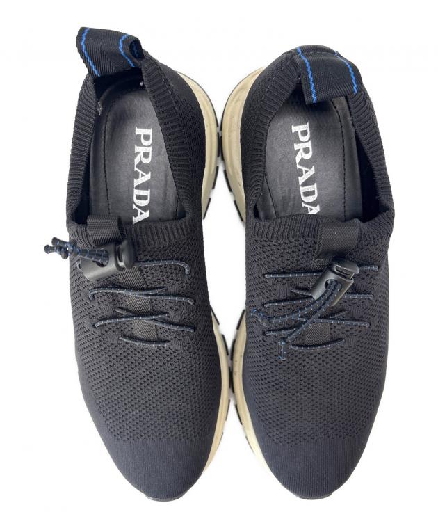 中古・古着通販】PRADA (プラダ) PRADA ニットソックススニーカー 中古・古着通販】PRADA (プラダ) PRADA ニットソックススニーカー
