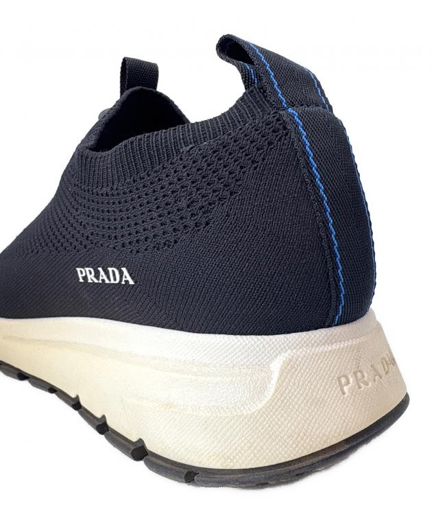 中古・古着通販】PRADA (プラダ) PRADA ニットソックススニーカー