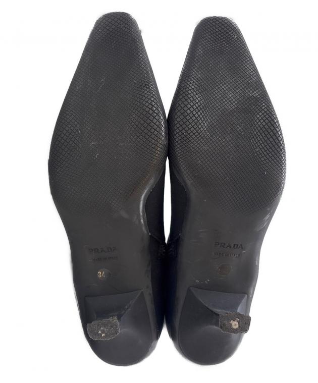 中古・古着通販】PRADA (プラダ) PRADA サイドジップロングブーツ