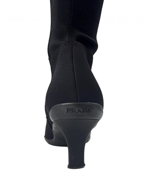 中古・古着通販】PRADA (プラダ) PRADA サイドジップロングブーツ