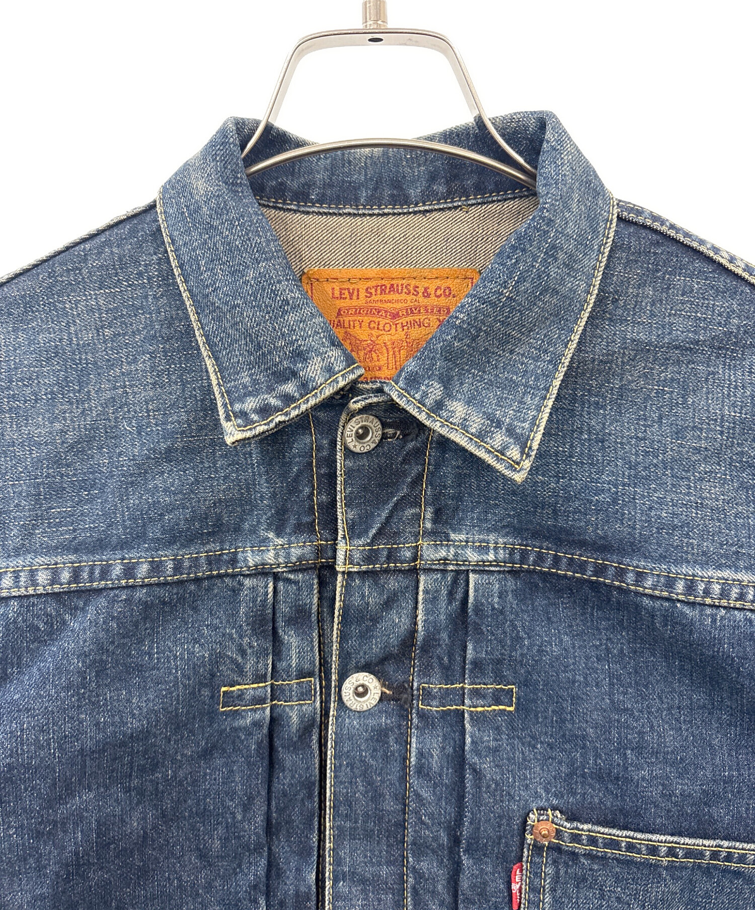 中古・古着通販】LEVI'S (リーバイス) LEVI'S 1st復刻デニムジャケット