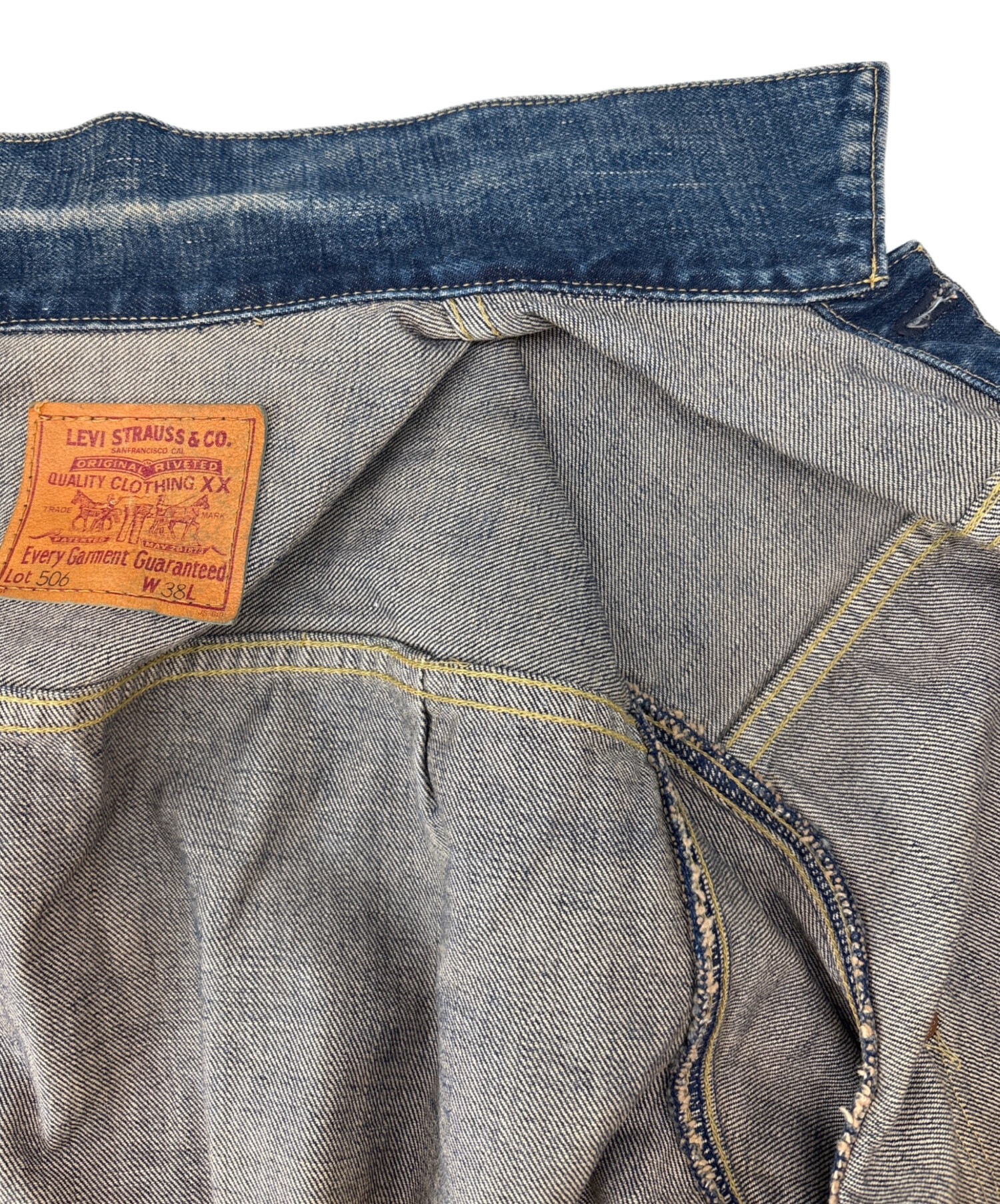 中古・古着通販】LEVI'S (リーバイス) LEVI'S 1st復刻デニムジャケット