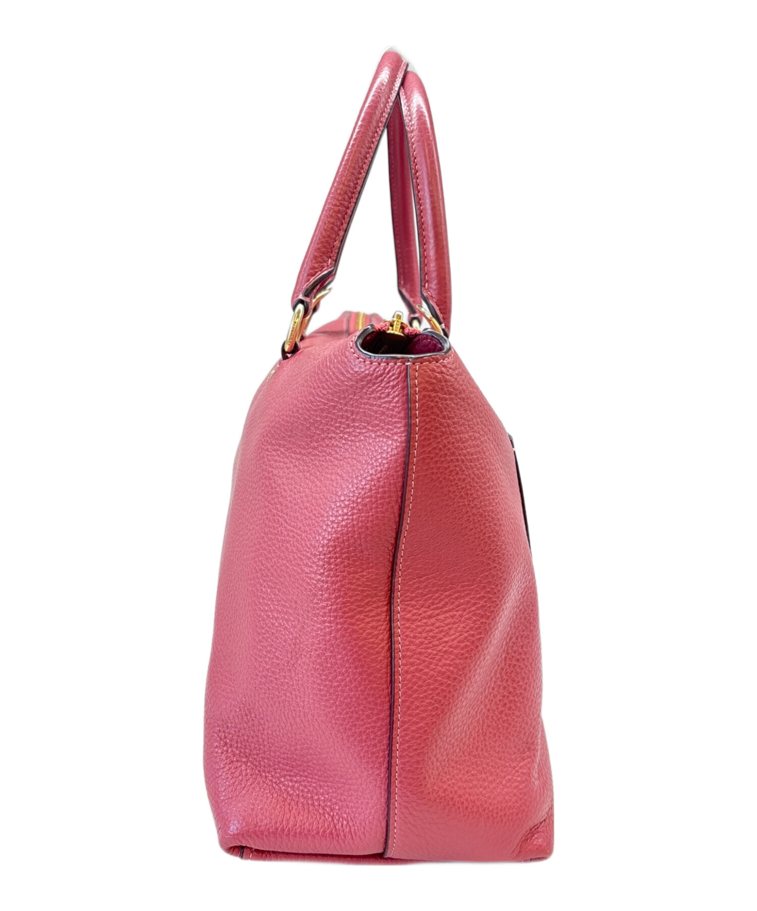 中古・古着通販】COACH (コーチ) COACH ハンドバッグ ピンク｜ブランド