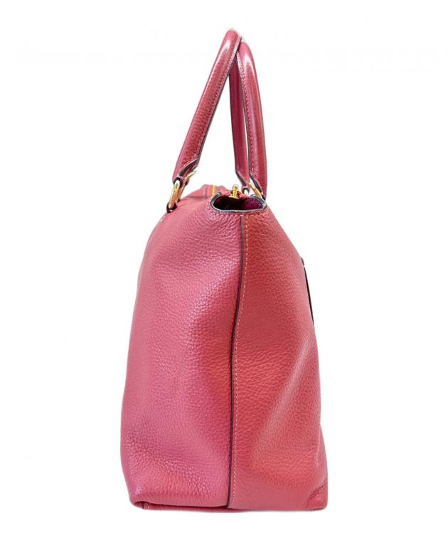 中古・古着通販】COACH (コーチ) COACH ハンドバッグ ピンク｜ブランド