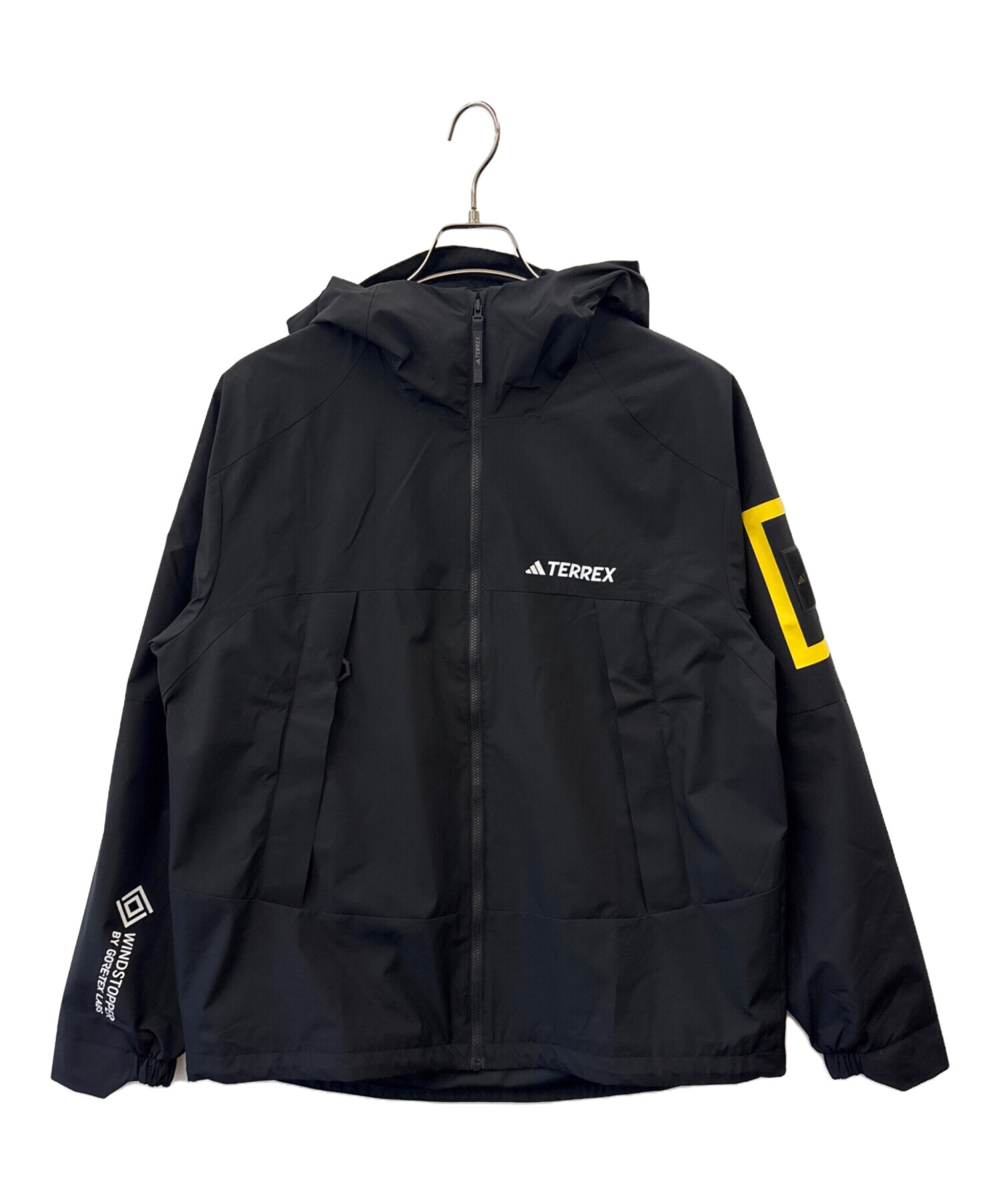 【adidas】 ビッグロゴ ウィンドブレーカー L 黒 　未使用品 楽天市場】アディダス ビッグロゴ ウィンドブレーカーの通販