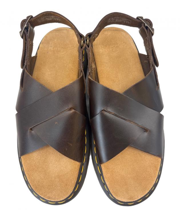Dr. Martens レザーサンダル ブラウン Zane UK7 中古・古着通販】Dr.Martens (ドクターマーチン) Dr.Martens ZANE