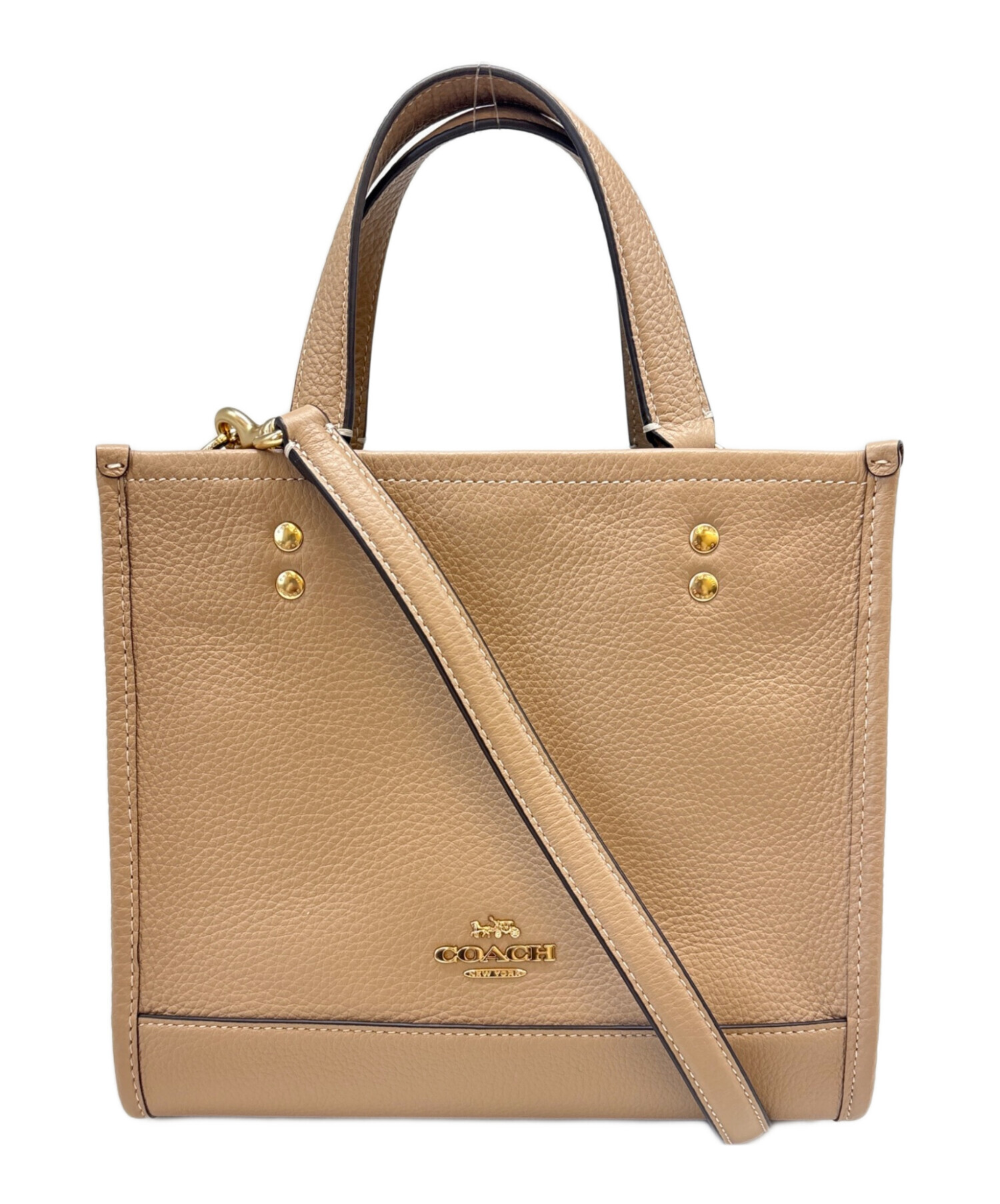 中古・古着通販】COACH (コーチ) COACH デンプシー トート 22 ベージュ