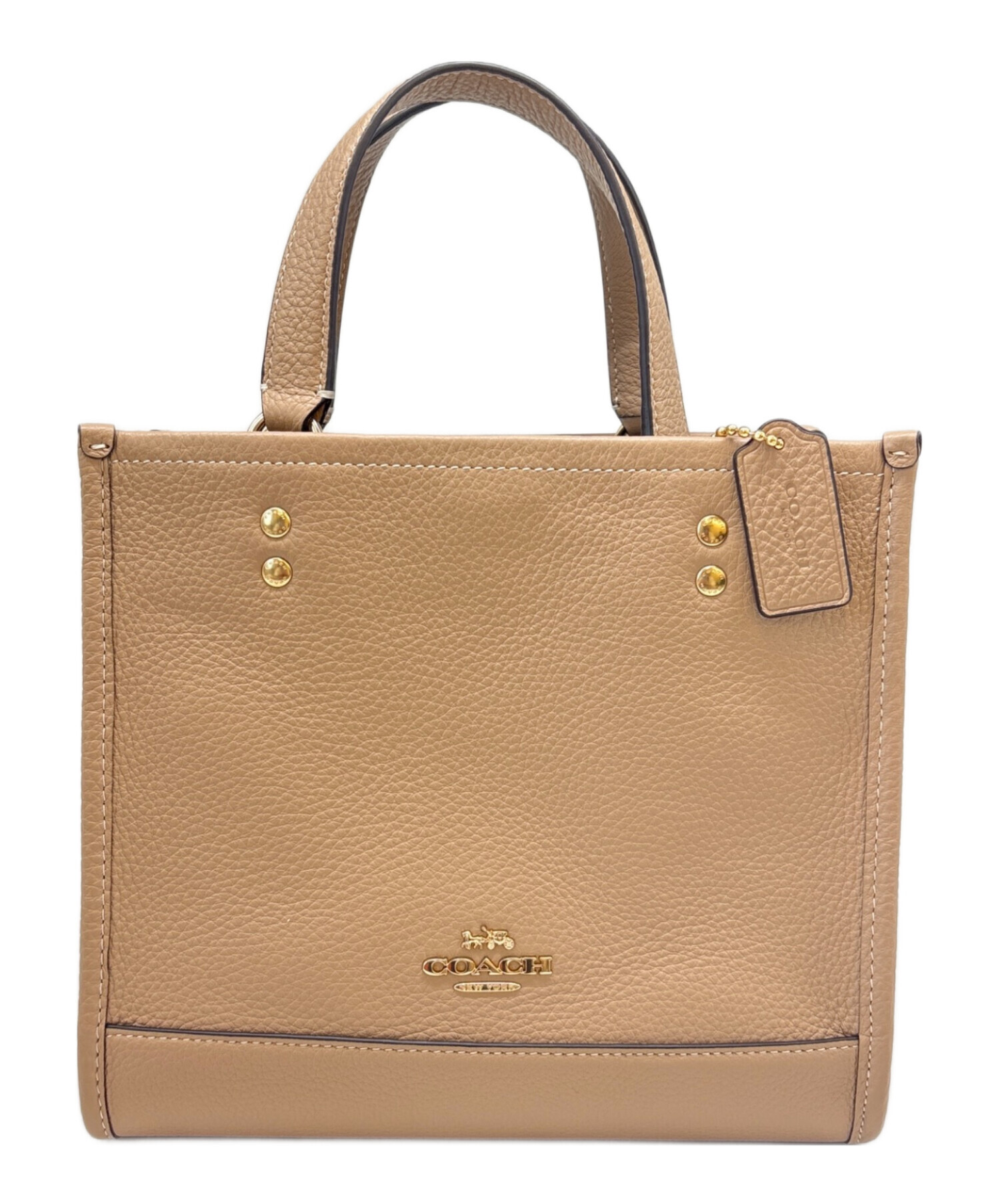 中古・古着通販】COACH (コーチ) COACH デンプシー トート 22 ベージュ 