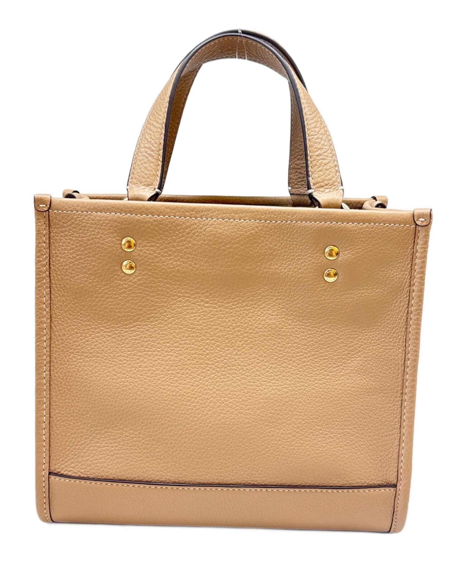 中古・古着通販】COACH (コーチ) COACH デンプシー トート 22 ベージュ