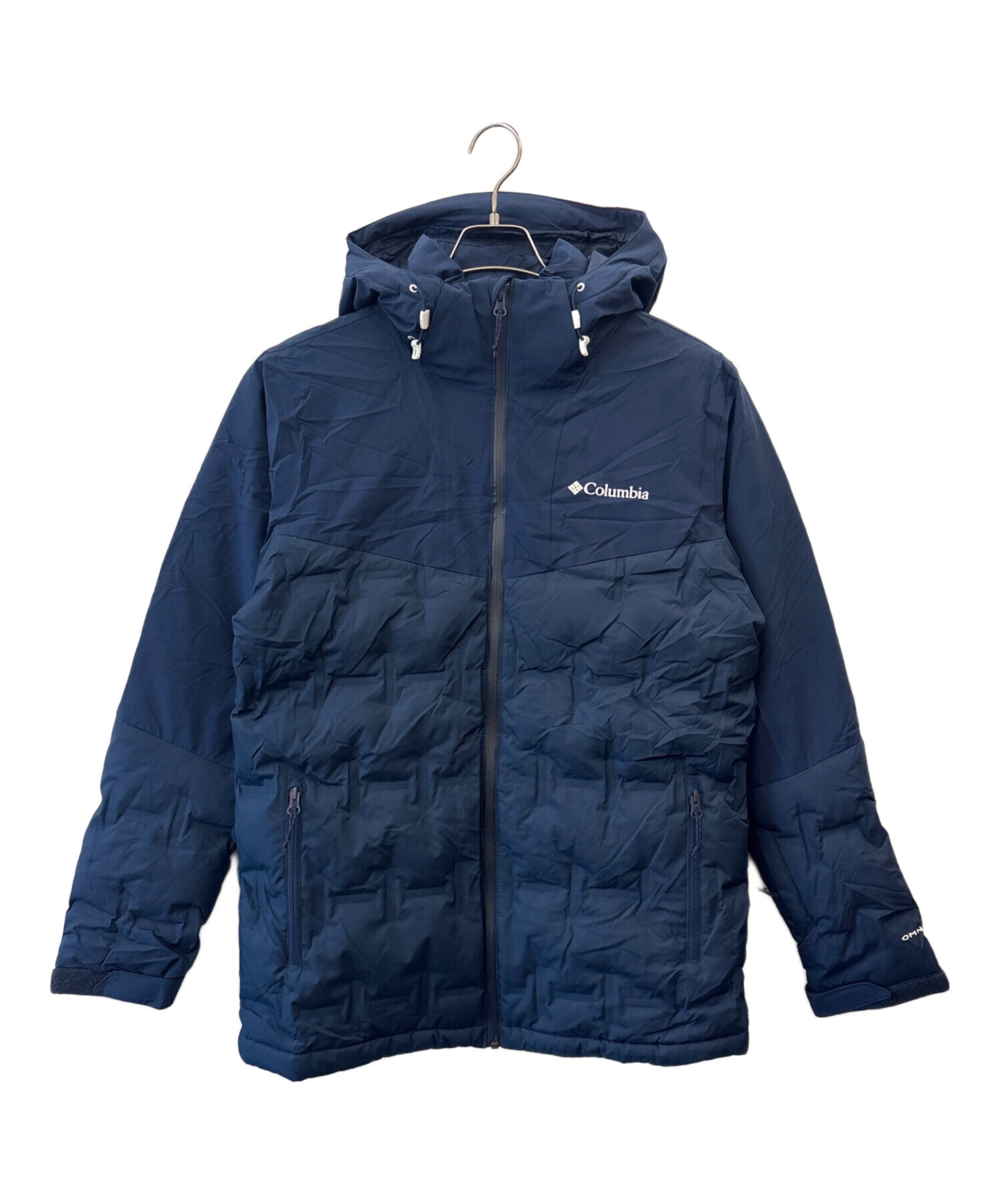 Columbia ダウンジャケット ネイビー 中古・古着通販】Columbia (コロンビア) Columbia ワイルドカード