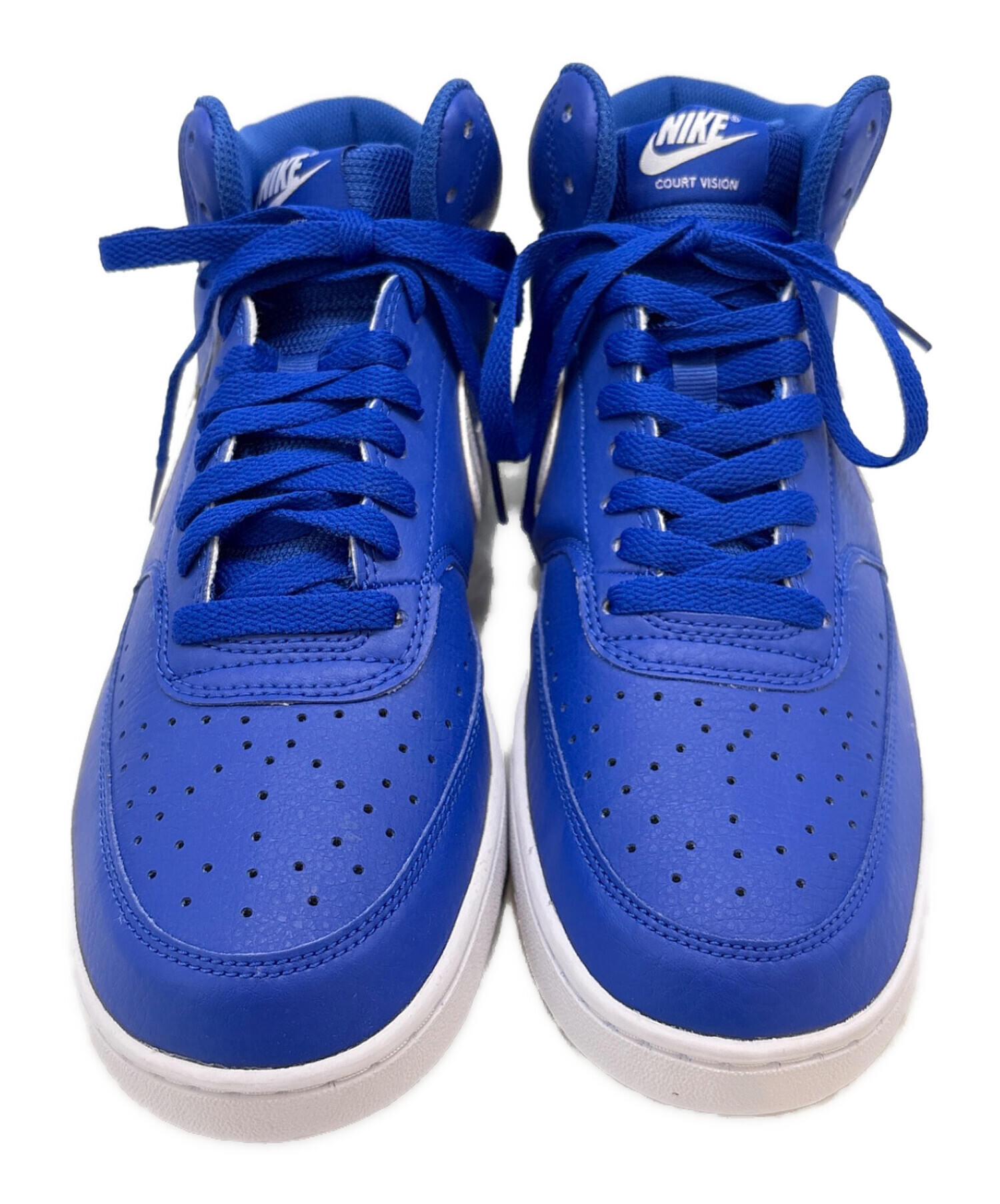 中古・古着通販】NIKE (ナイキ) NIKE ハイカットスニーカー ブルー