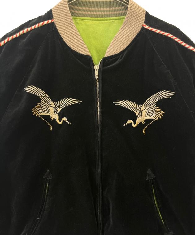 【超希少品】CROPPED HEADS スカル スカジャン vintage 古着 超希少品】CROPPED HEADS スカル スカジャン vintage 古着 【公式通販】