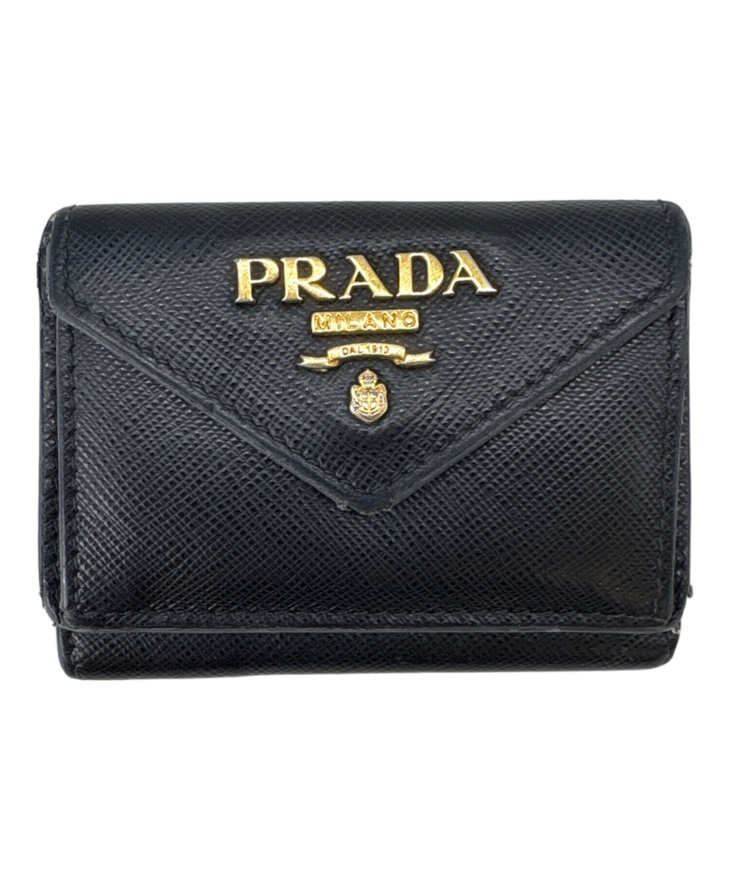 中古・古着通販】PRADA (プラダ) PRADA サフィアーノ 3つ折り財布 
