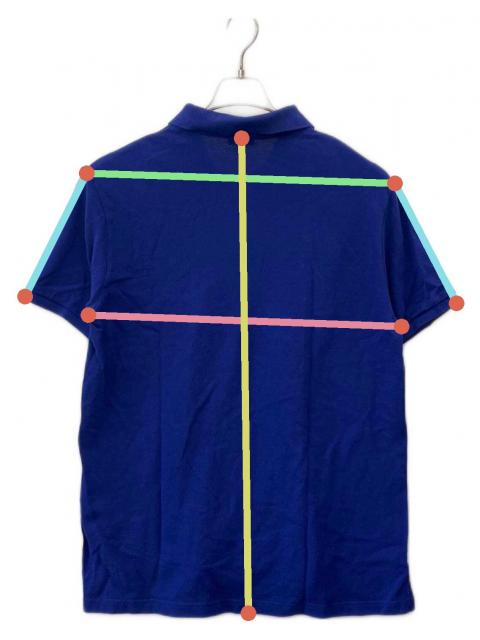 中古・古着通販】ETRO (エトロ) ポロシャツETRO ブルー サイズ:XL