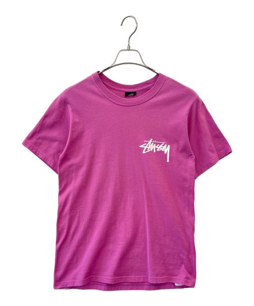 新品STUSSYスチューシー　Tシャツ L ピンクみたいな紫 中古・古着通販】stussy (ステューシー) stussy Tシャツ ピンク サイズ