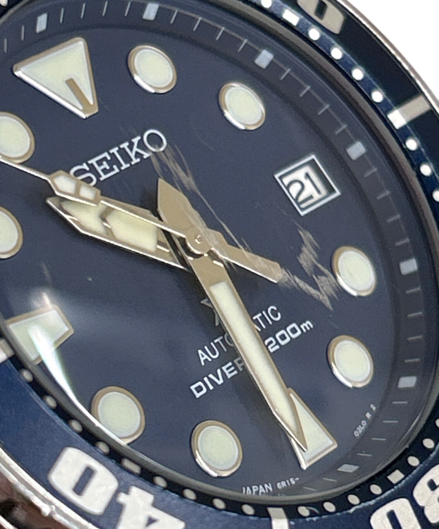 中古・古着通販】SEIKO (セイコー) SEIKO ダイバーズウォッチ ネイビー