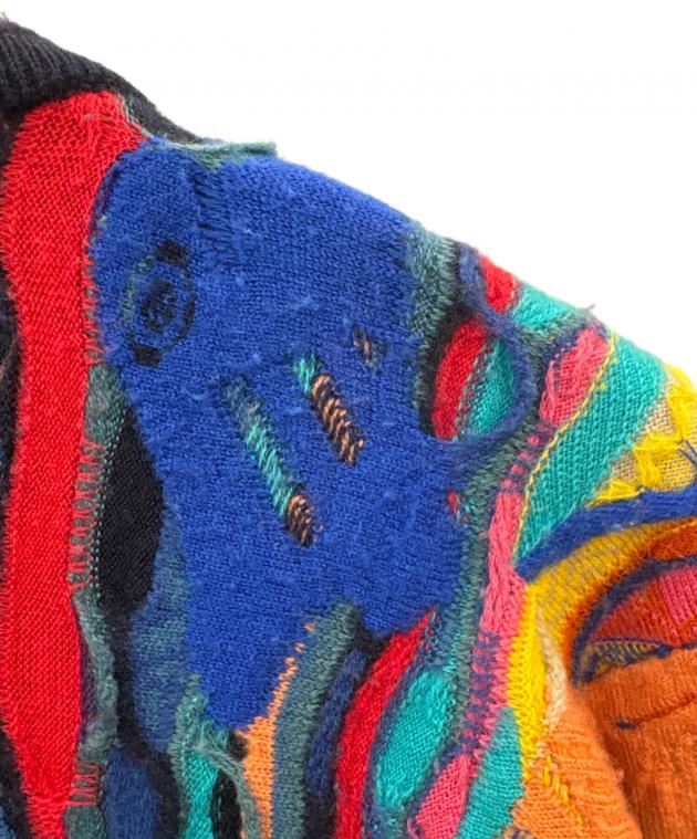 中古・古着通販】Coogi (クージー) Coogi 厚手カーディガン マルチ