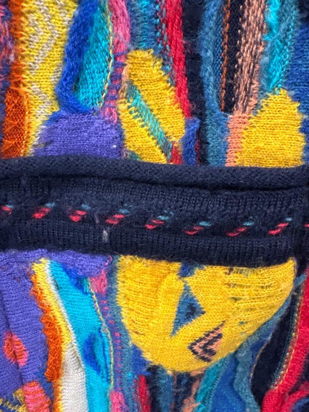 中古・古着通販】Coogi (クージー) Coogi 厚手カーディガン マルチ