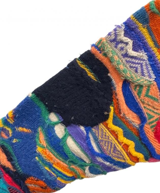 Coogi 厚手カーディガン 中古・古着通販】Coogi (クージー) Coogi 厚手カーディガン マルチ