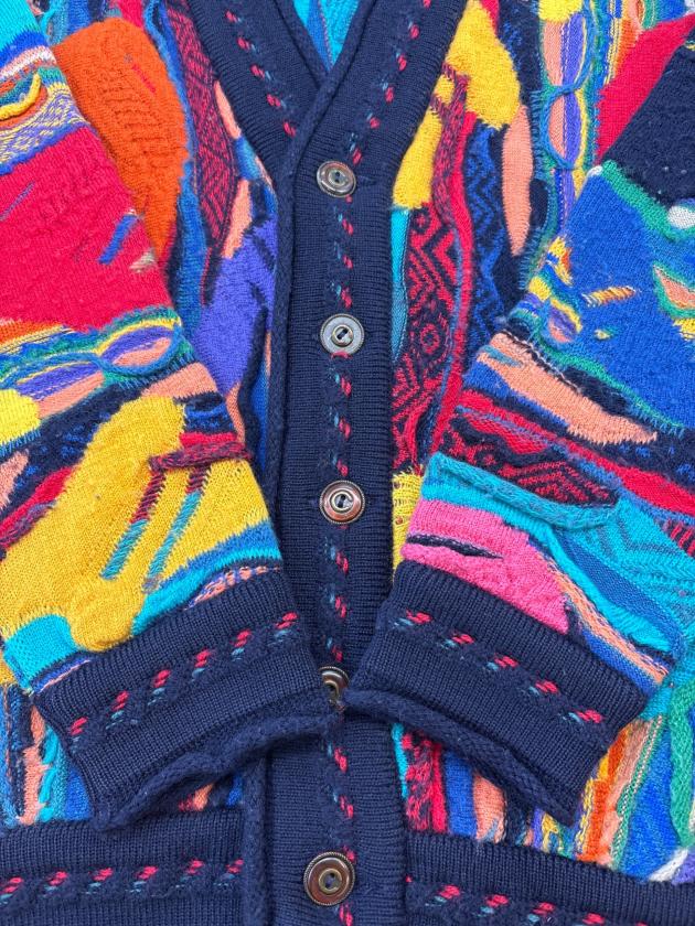 Coogi 厚手カーディガン 中古・古着通販】Coogi (クージー) Coogi 厚手カーディガン マルチ