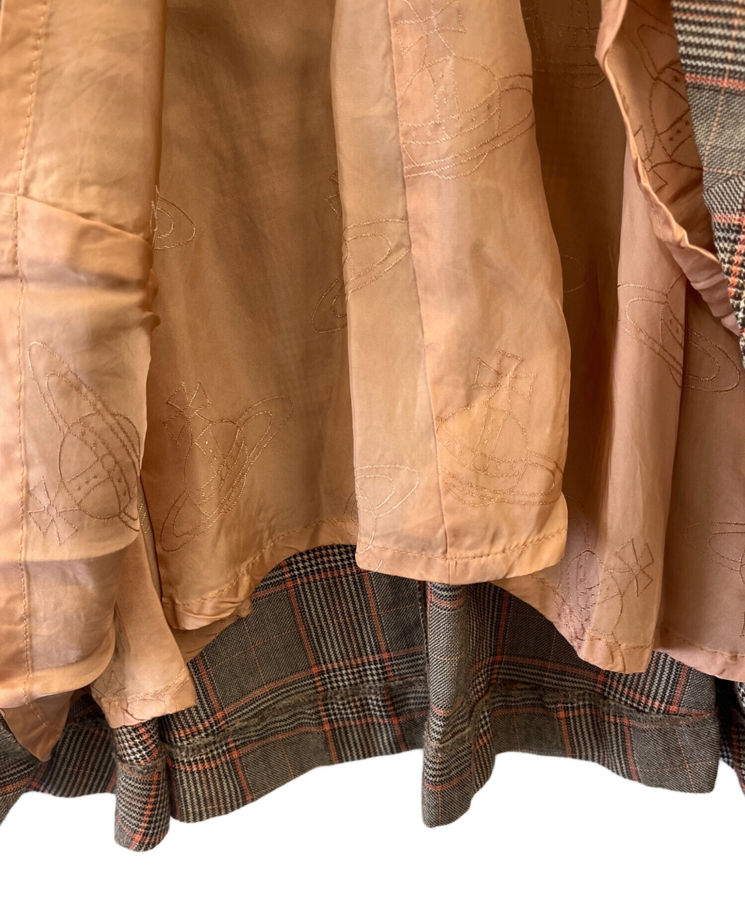 VivienneWestwood REDLABEL プリーツスカートブラウンM 中古・古着通販】Vivienne Westwood RED LABEL (ヴィヴィアンウエスト