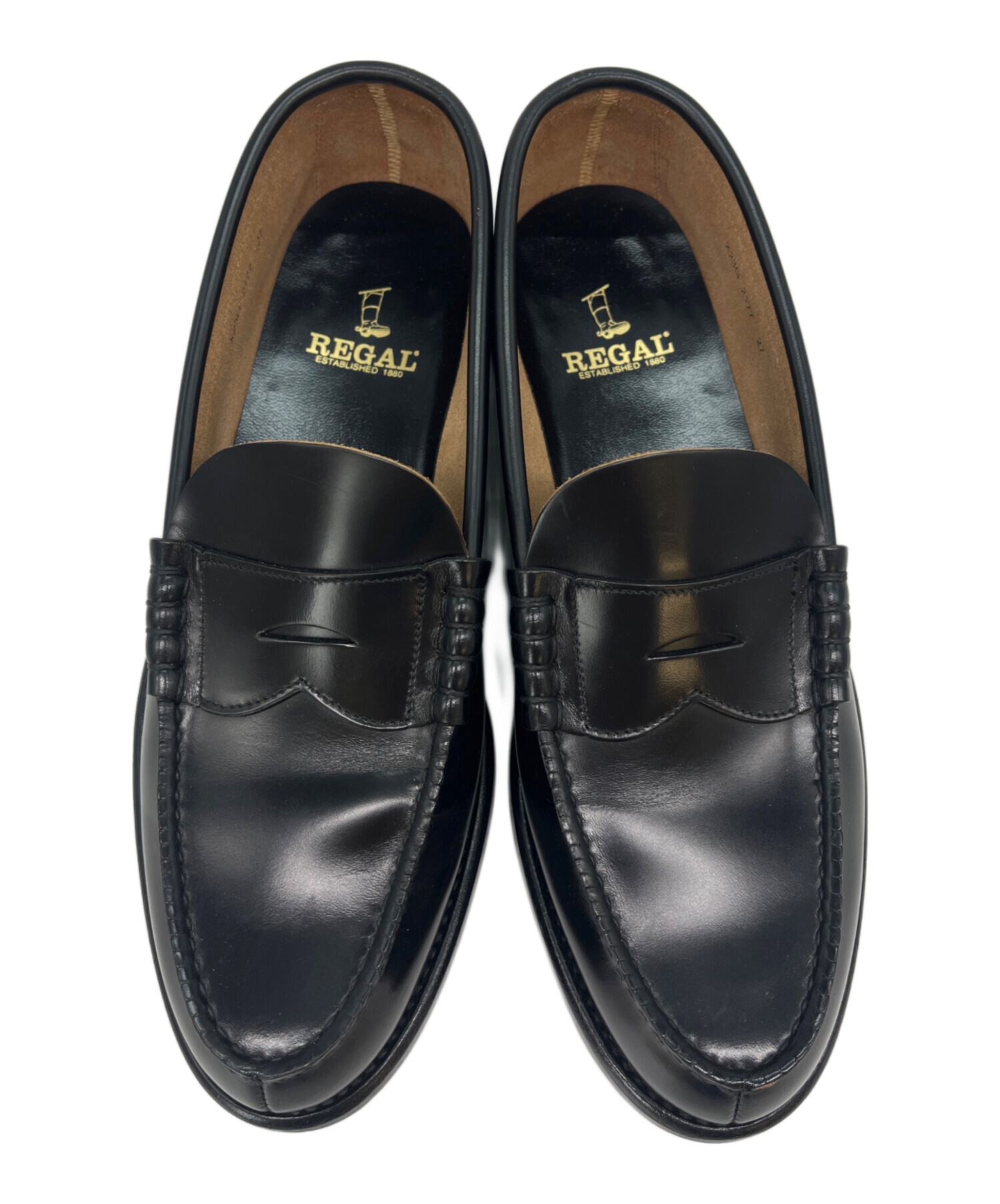 中古・古着通販】REGAL (リーガル) REGAL ローファー ブラック サイズ