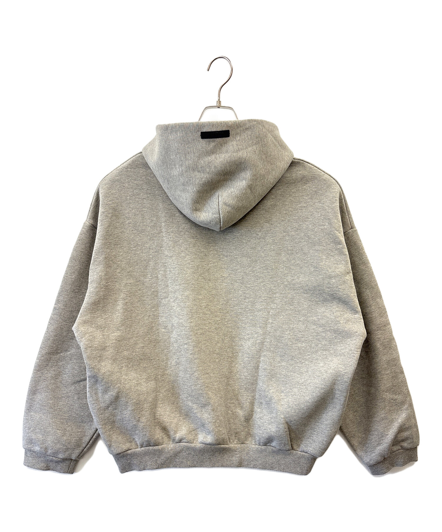 【T】古着 FOGエッセンシャルズ オーバーサイズロゴニット グレー 中古・古着通販】FOG ESSENTIALS (フィアオブゴッド エッセンシャル